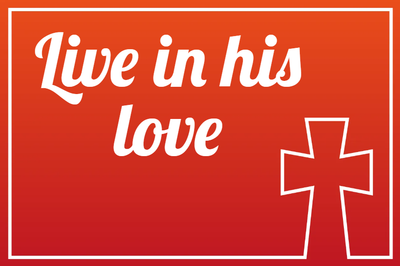 Custom Outdoor Yard Signs Multiple Sizes Live In His Love