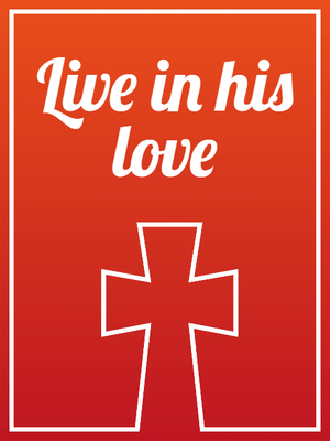 Custom Outdoor Yard Signs Multiple Sizes Live In His Love