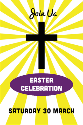Custom Outdoor Yard Signs Multiple Sizes Easter Celebration
