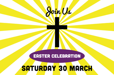 Custom Outdoor Yard Signs Multiple Sizes Easter Celebration