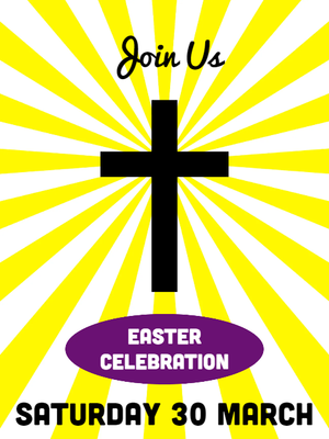 Custom Outdoor Yard Signs Multiple Sizes Easter Celebration