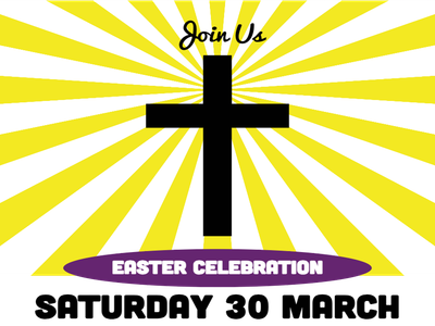 Custom Outdoor Yard Signs Multiple Sizes Easter Celebration