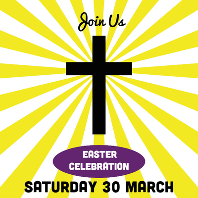 Custom Outdoor Yard Signs Multiple Sizes Easter Celebration