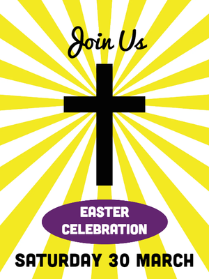 Custom Outdoor Yard Signs Multiple Sizes Easter Celebration