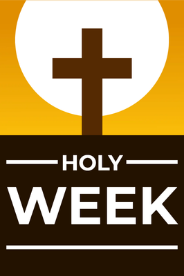 Custom Outdoor Yard Signs Multiple Sizes Holy Week Sign