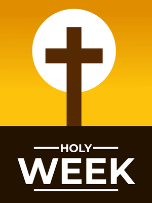 Custom Outdoor Yard Signs Multiple Sizes Holy Week Sign