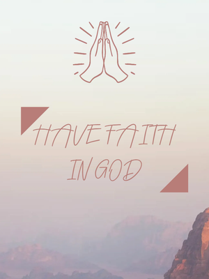 Custom Outdoor Yard Signs Multiple Sizes Have Faith