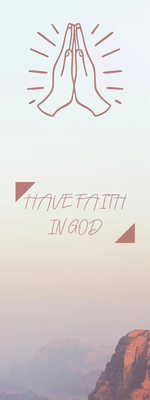 Custom Outdoor Yard Signs Multiple Sizes Have Faith