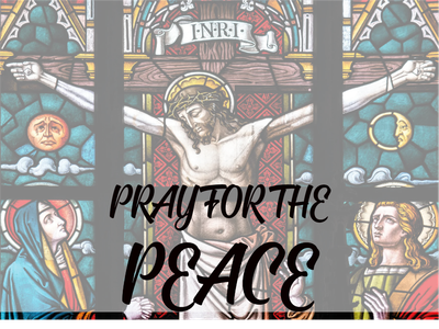 Custom Outdoor Yard Signs Multiple Sizes Pray For Peace
