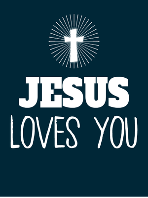 Custom Outdoor Yard Signs Multiple Sizes Jesus Loves You
