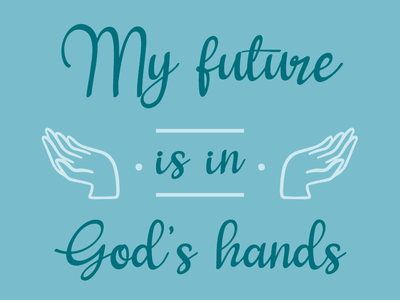 Custom Outdoor Yard Signs Multiple Sizes In God's Hands