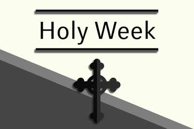 Custom Outdoor Yard Signs Multiple Sizes Holy Week Cross