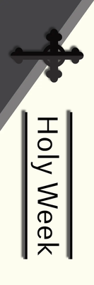 Custom Outdoor Yard Signs Multiple Sizes Holy Week Cross