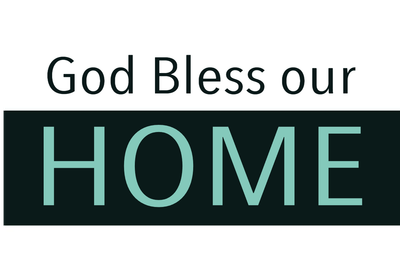 Custom Outdoor Yard Signs Multiple Sizes God Bless Home