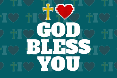Custom Outdoor Yard Signs Multiple Sizes God Bless You