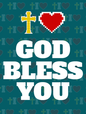 Custom Outdoor Yard Signs Multiple Sizes God Bless You