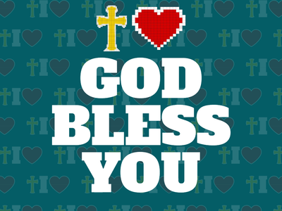 Custom Outdoor Yard Signs Multiple Sizes God Bless You