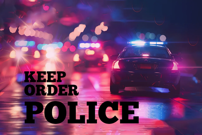 Custom Outdoor Yard Signs Multiple Sizes Keep Order Police