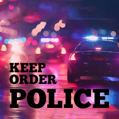 Custom Outdoor Yard Signs Multiple Sizes Keep Order Police