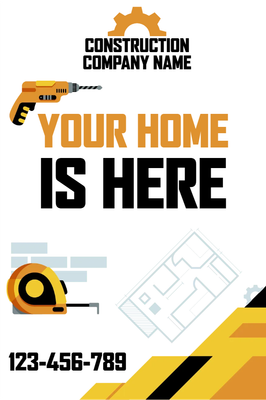 Custom Outdoor Yard Signs Multiple Sizes Your Home is here