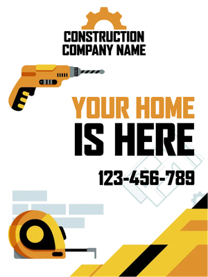 Custom Outdoor Yard Signs Multiple Sizes Your Home is here