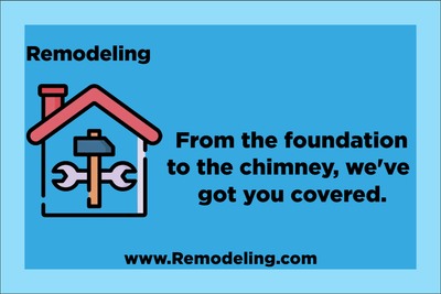 Custom Outdoor Yard Signs Multiple Sizes From the Foundation to the chimney