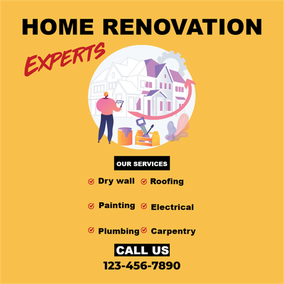 Custom Outdoor Yard Signs Multiple Sizes Home Renovation Experts