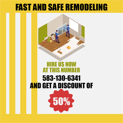 Custom Outdoor Yard Signs Multiple Sizes Fast and Safe Remodeling