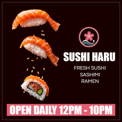 Custom Outdoor Yard Signs Multiple Sizes Sushi
