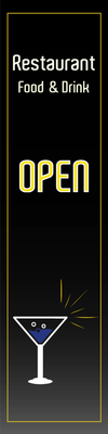 Custom Outdoor Yard Signs Multiple Sizes Restaurant Food and Drink