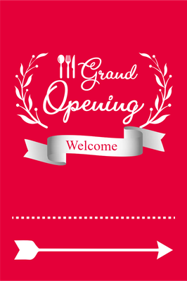 Custom Outdoor Yard Signs Multiple Sizes Grand Opening
