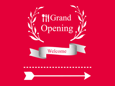 Custom Outdoor Yard Signs Multiple Sizes Grand Opening