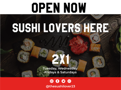 Custom Outdoor Yard Signs Multiple Sizes Best Sushi Lovers