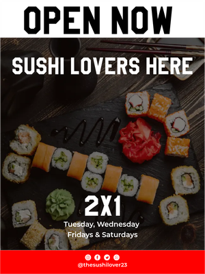 Custom Outdoor Yard Signs Multiple Sizes Best Sushi Lovers