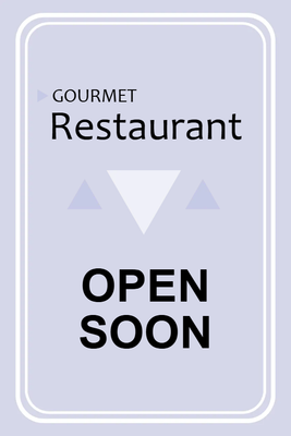 Custom Outdoor Yard Signs Multiple Sizes For Restaurant