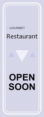 Custom Outdoor Yard Signs Multiple Sizes For Restaurant