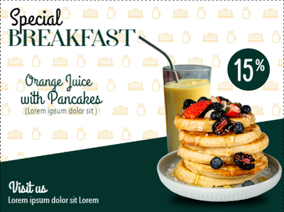 Custom Outdoor Yard Signs Multiple Sizes Special Breakfast