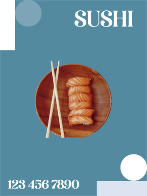 Custom Outdoor Yard Signs Multiple Sizes Japanese Sushi