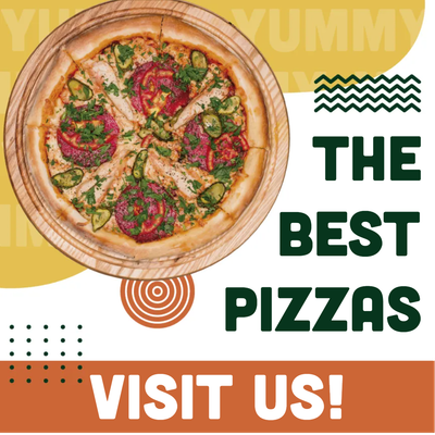 Custom Outdoor Yard Signs Multiple Sizes Best Pizzas