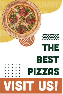 Custom Outdoor Yard Signs Multiple Sizes Best Pizzas