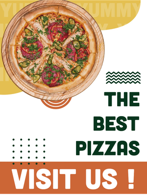 Custom Outdoor Yard Signs Multiple Sizes Best Pizzas