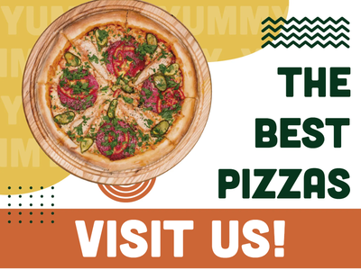 Custom Outdoor Yard Signs Multiple Sizes Best Pizzas