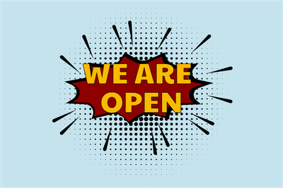 Custom Outdoor Yard Signs Multiple Sizes We Are Open