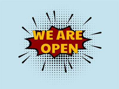Custom Outdoor Yard Signs Multiple Sizes We Are Open