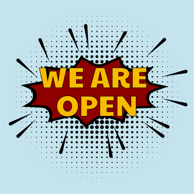 Custom Outdoor Yard Signs Multiple Sizes We Are Open