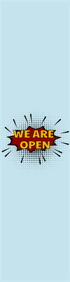Custom Outdoor Yard Signs Multiple Sizes We Are Open