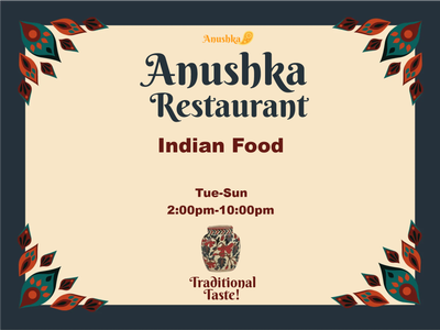 Custom Outdoor Yard Signs Multiple Sizes Indian Food