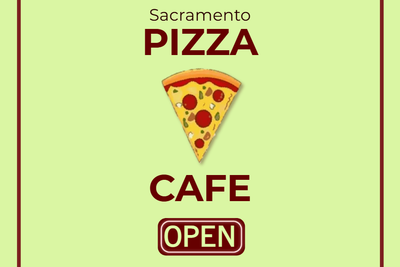 Custom Outdoor Yard Signs Multiple Sizes Pizza Cafe