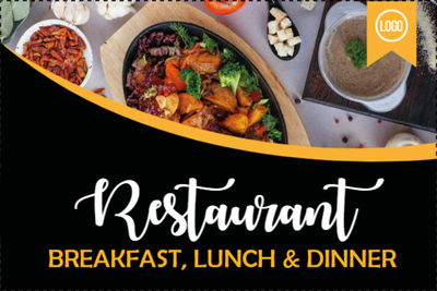 Custom Outdoor Yard Signs Multiple Sizes Breakfast Lunch Dinner