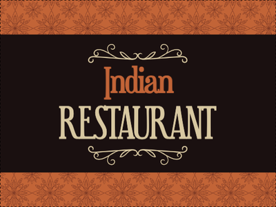 Custom Outdoor Yard Signs Multiple Sizes Indian Restaurant